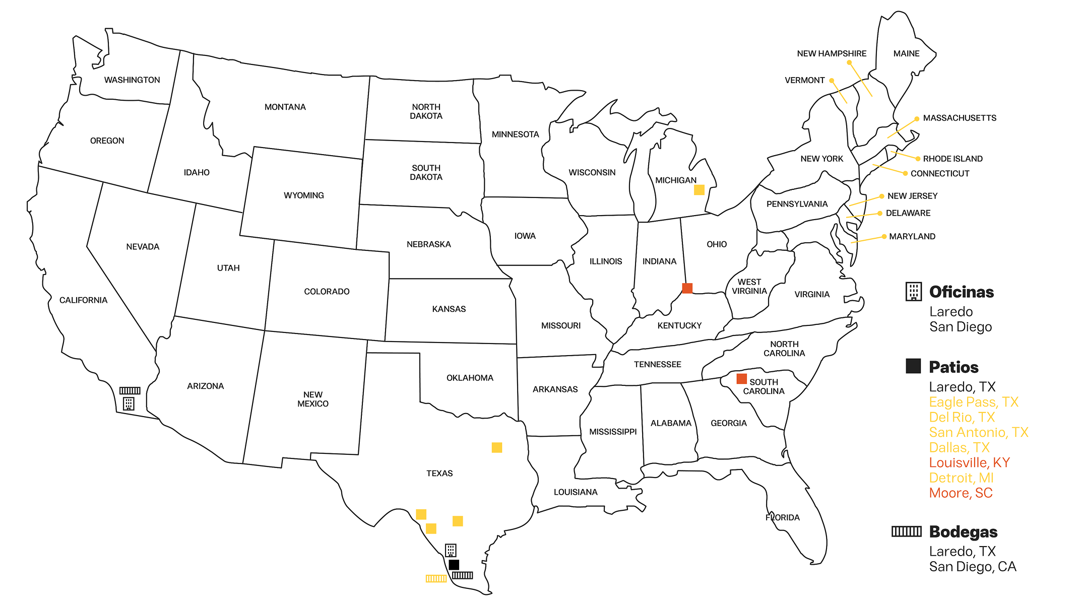 GRT Coverage Map - United States